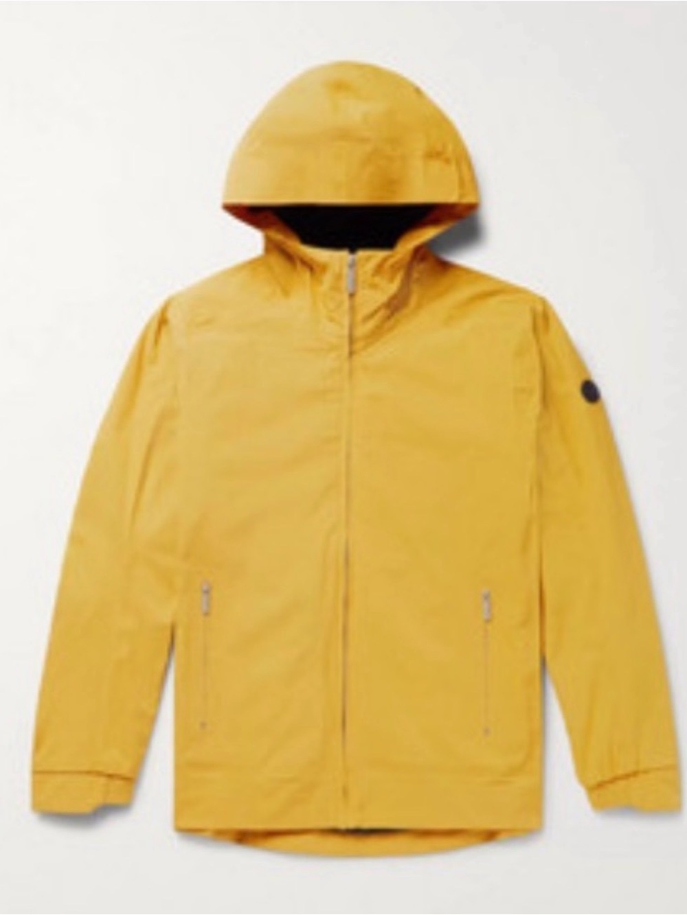 NN07 Clark Slim fit waterproof nylon Technical 2 Layer Lightweight Hooded Jacket